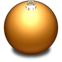 Gold Silver Bauble Icon